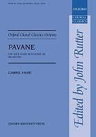 Pavane SATB choral sheet music cover